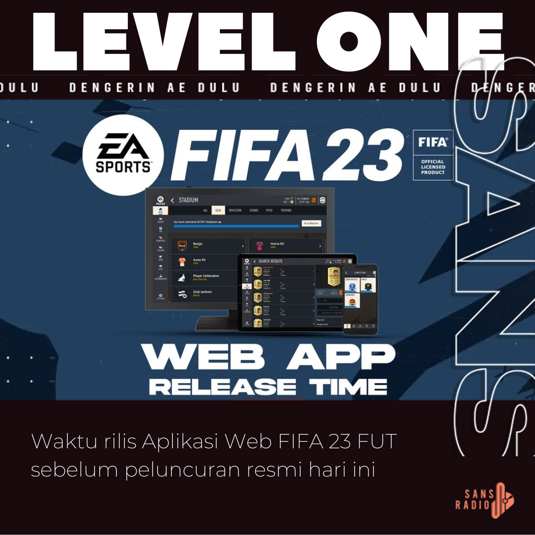 Waktu rilis Aplikasi Web FIFA 23 FUT sebelum peluncuran resmi hari ini